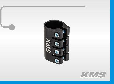 Хомут на 4 болта, "KMS" для трюк самокатов, D=31,8