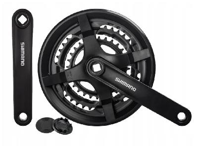 Система шатунов Shimano TY301, 42/34/24Т